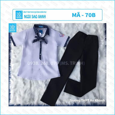 ÁO NỮ 70B - THPT AN KHÁNH 